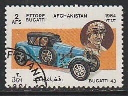 1984 Afghanistan - Sc 1097 - used VF - 1 single - Bugatti