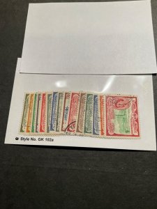 Stamps St Kitts-Nevis Scott # 120-134  used