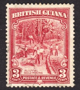 British Guiana Scott 212 F to VF used. Lot #B.  FREE...