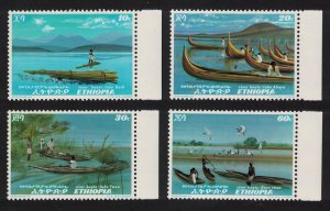 Ethiopia Ethiopian River Craft 4v 1972 MNH SG#808-811