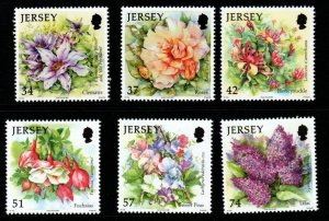 JERSEY SG1320/5 2007 FLOWERS MNH