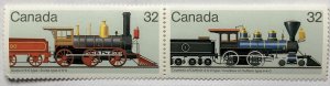 CANADA 1984 #1037a Canadian Locomotives (1860-1905) - MNH