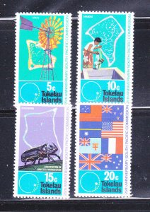 Tokelau 33-36 Set MNH South Pacific Commission (B)