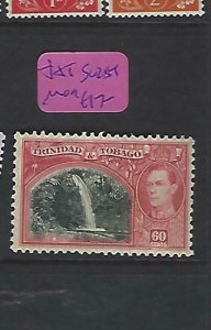 TRINIDAD & TOBAGO  (P2308B)  KGVI  60C  SG 254   MOG