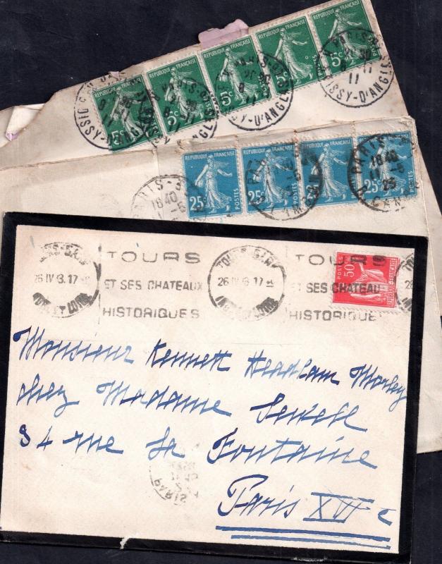 France Early Postal History Cover collection WS7411