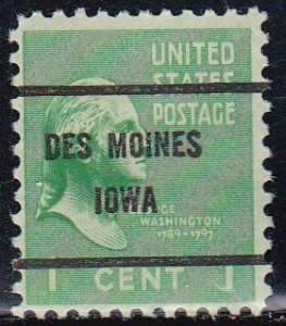 Precancel - Des Moines, IA PSS 804-61 - Bureau Issue