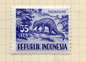 Indonesia 1956-58 Early Issue Fine Mint Hinged 35sen. NW-14732