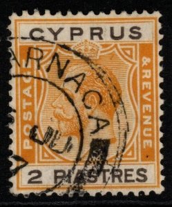 CYPRUS SG121 1925 2pi YELLOW & BLACK FINE USED