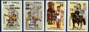 Tonga 1997, Olympic silver medal 4v