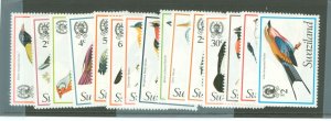 Swaziland #244-258 Mint (NH) Single (Complete Set) (Bird)