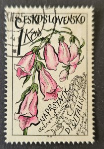 Czechoslovakia 1965 SG1541 used 1k medicinal plants: Foxglove