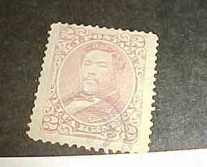 HAWAII STAMP #18 cat.$47.00