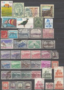 COLLECTION LOT # 24L PAKISTAN 42 STAMPS CLEARANCE