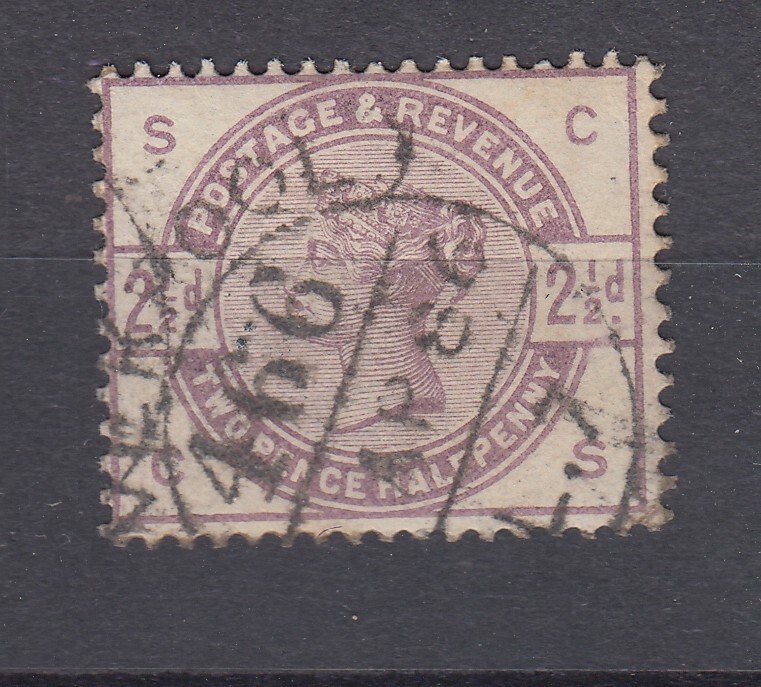 J29232, 1883-4 great britain used #101 queen victoria