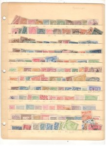 PARAGUAY COLLECTION ON STOCK SHEET MINT/USED