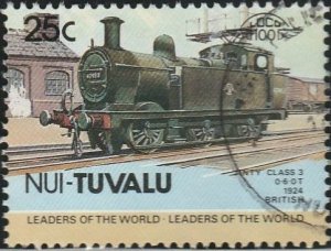 Tuvalu-Nui #8b Used  From 1984-88