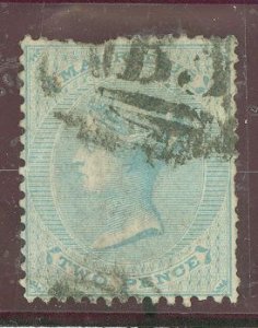 Mauritius #33 Used Single (Queen)