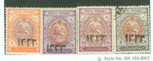 Iran #543-4/546-7 Unused