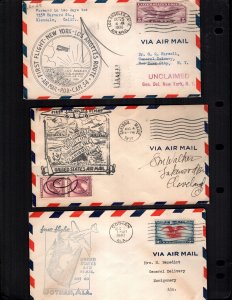 US 3 used first flight covers