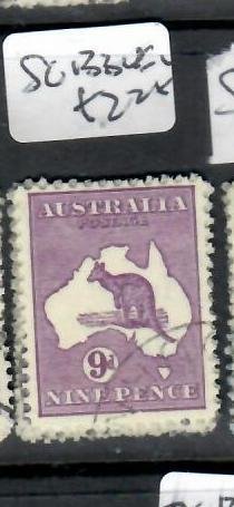 AUSTRALIA KANGAROO 9D   SG 133      VFU         PPP0806H