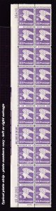 1981 B-Rate (18c) Sc 1818 full plate strip of 20 MNH  -Typical