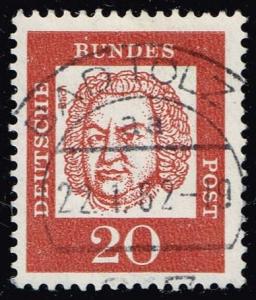 Germany #829 Johann Sebastian Bach; Used (0.25)