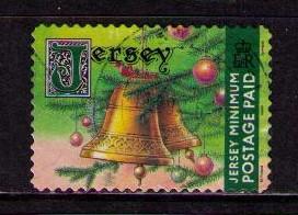 JERSEY Sc# 1011e USED FVF 2003 Christmas Bells