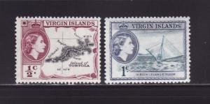 Virgin Islands 115-116 MNH Queen Elizabeth II (A)