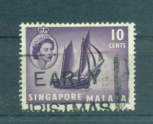 Malaya - Singapore sc# 34 used cat value $.25