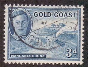 Gold Coast   #135   used   1948    3d