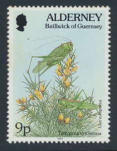 Alderney  SG A68  SC# 78  Insects  MNH  see scan