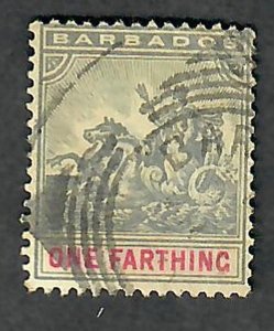 Barbados #70 used single (wtmk 2)