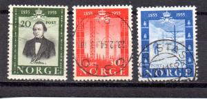 Norway 334-336 used