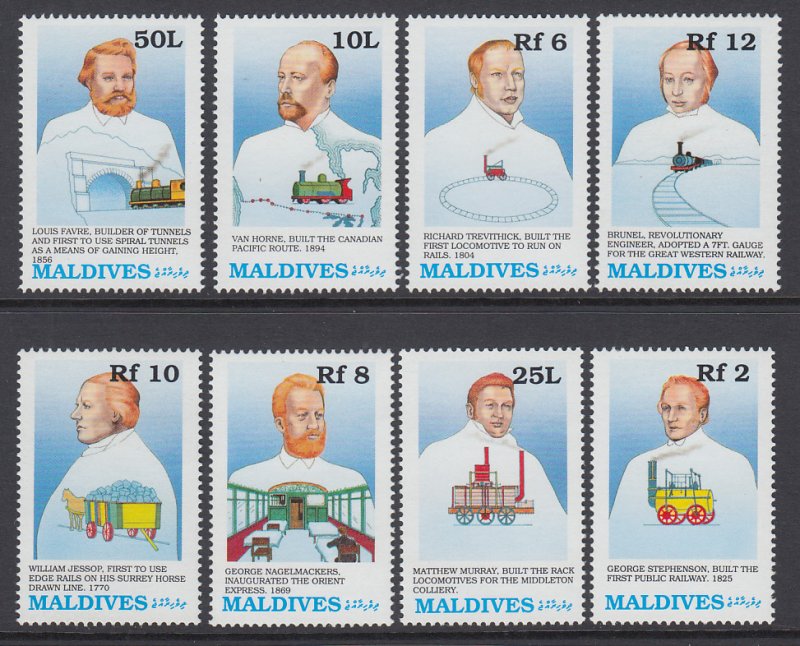Maldive Islands 1362-1369 MNH VF
