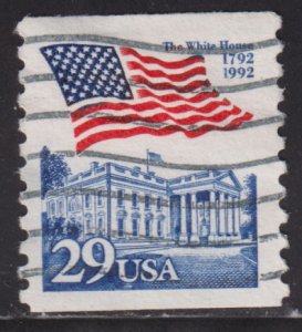 United States 2609 The White House Coil 1992