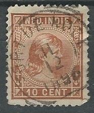 Netherlands Indies = Scott # 23 - Used