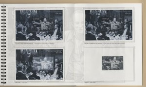 Sweden Scott #2576-2577 Ingmar Bergman limited edition BOOK with MNH stamps