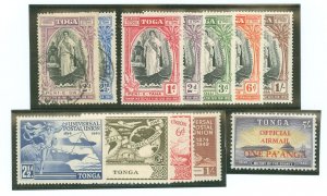 Tonga #71-72/82-90/CO11 Unused Single (Complete Set)