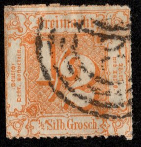 Germany Thurn and Taxis Scott 23 Used.
