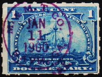 USA.1898 1c (Revenue) Fine Used