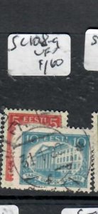 ESTONIA  SC 108-109     VFU     P0415H
