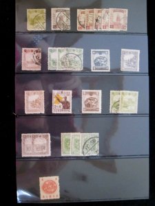 MANCHUKUO - ASSORTMENT 24 STAMPS