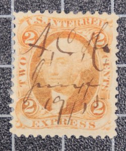 Scott R10c 2 Cents Express Revenue Used Nice Stamp SCV $14.00