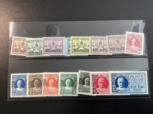 Vatican City #Q1-15 Mint Never Hinged 1931 Parcel Post Set of 15