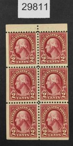 US STAMPS  #634d MINT OG NH BOOKLET LOT #29811