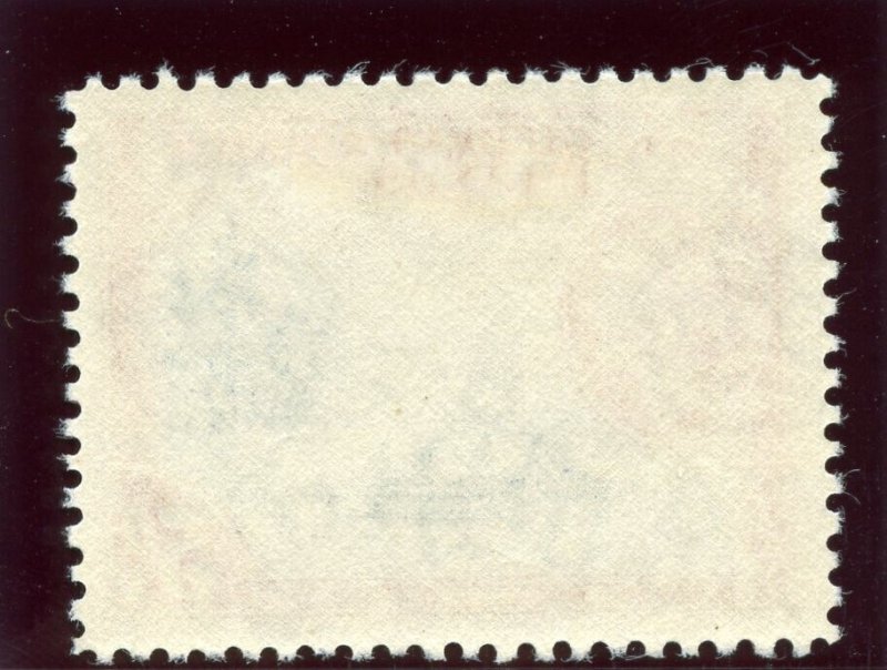 Gilbert & Ellice Is 1962 QEII 5d ultramarine & brown orange MLH. SG 69a. 