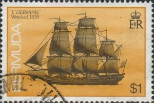 Bermuda, #493  Used From 1986