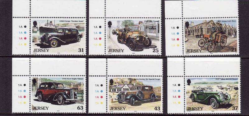 D3-Jersey-Scott#903-8-unused NH set-Classic cars-Automobiles