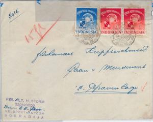 62344 -  INDONESIA - POSTAL HISTORY - COVER to HOLLAND 1948