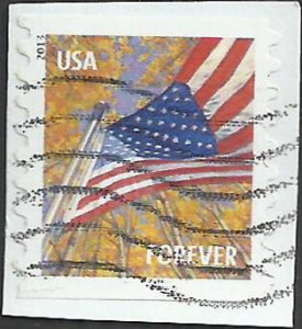 # 4766 USED FLAG IN AUTUMN